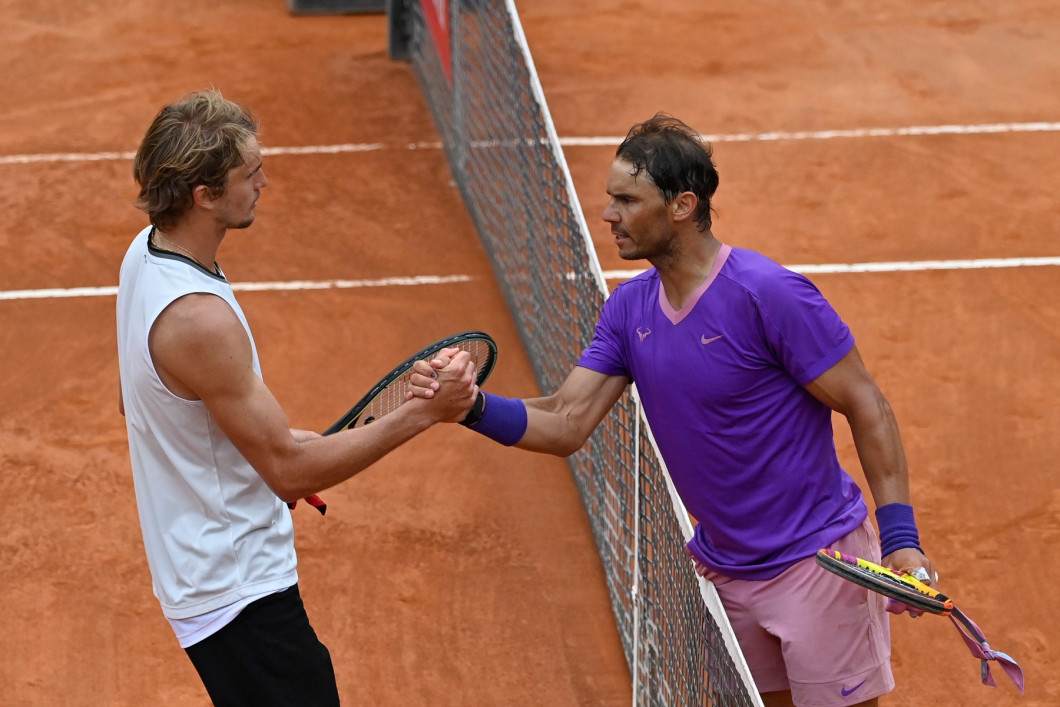 Alexander Zverev vs Rafael Nadal - Tennis Internazionali BNL d'Italia 2021, quarti di finale