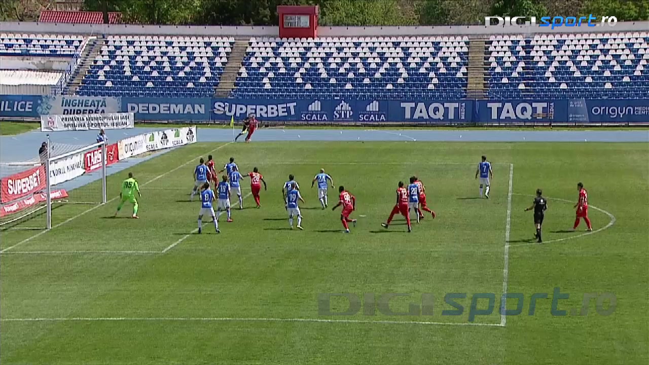 Poli Iași - FC Hermannstadt 1-0, Video Online. Gazdele speră la un miracol  după încă un