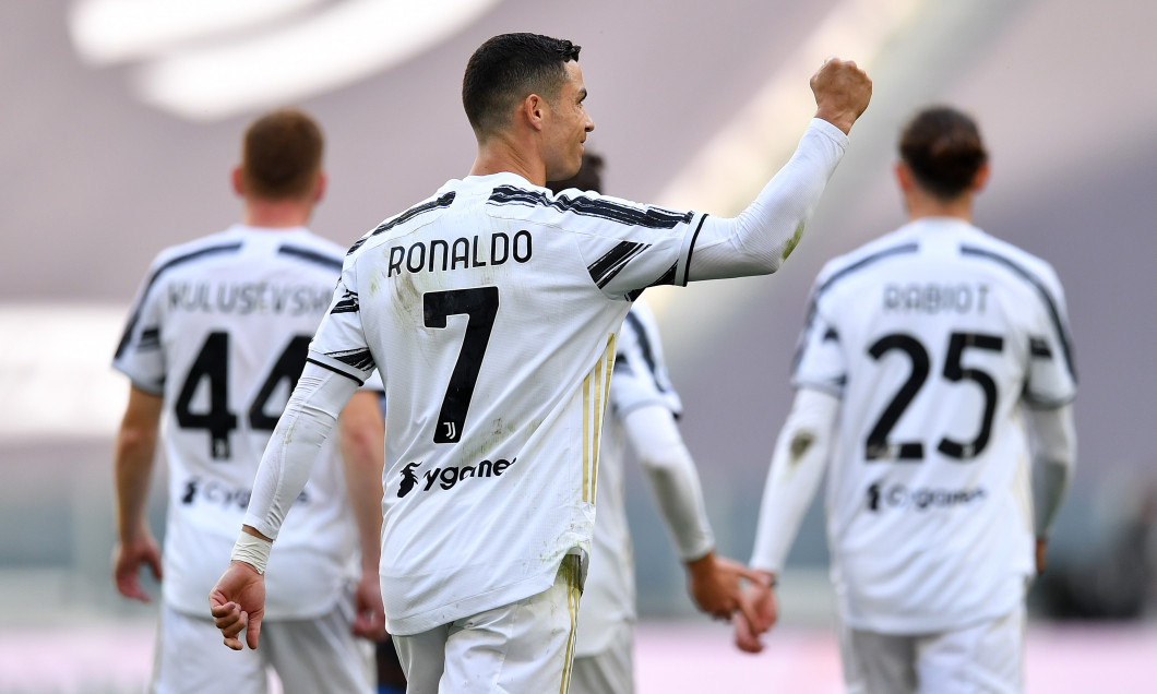 Cristiano Ronaldo, după golul marcat în meciul cu Inter / Foto: Getty Images