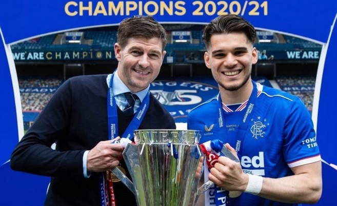 Rămâne Ianis Hagi fără antrenor la Rangers? Steven Gerrard, dorit în Premier League