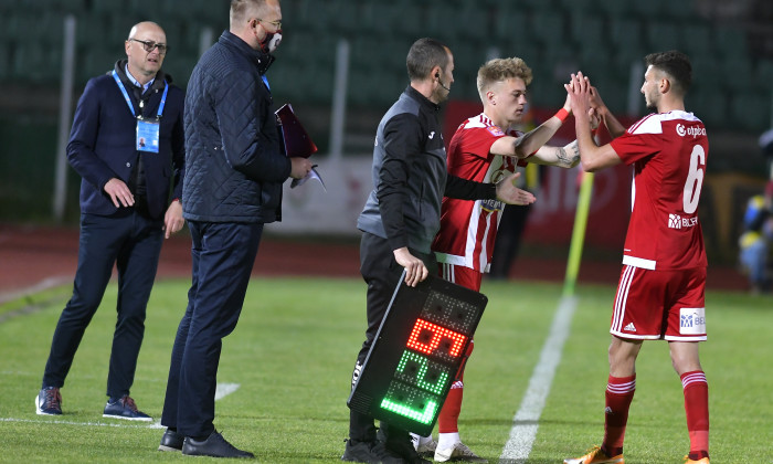 FOTBAL:SEPSI OSK SFANTU GHEORGHE-FCSB, PLAY-OFF LIGA 1 CASA PARIURILOR (16.05.2021)