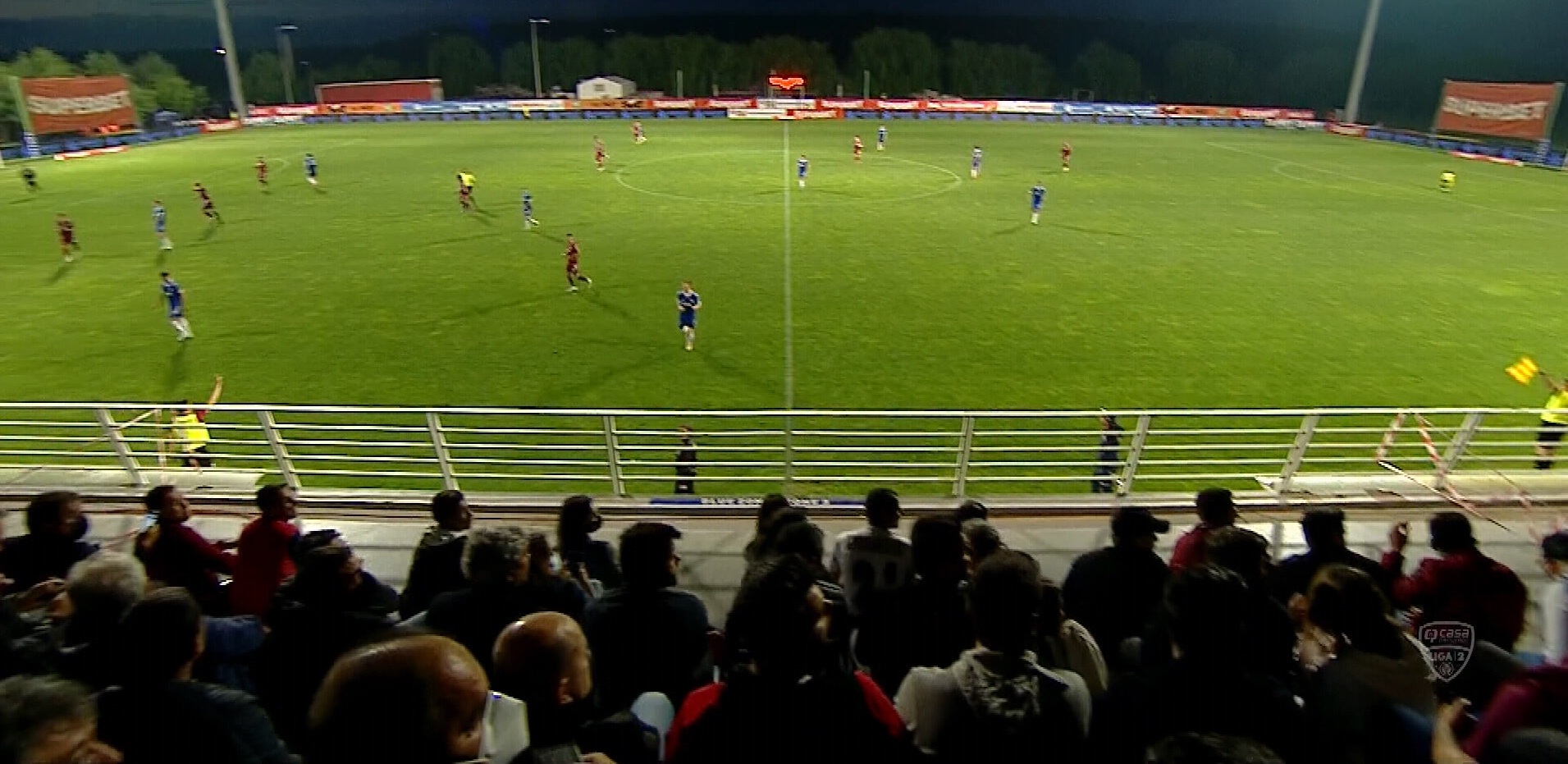 S-a umplut tribuna la Buftea! Rădoi, Mutu, Răzvan și Mircea Lucescu, prezenți la sărbătoarea Rapidului