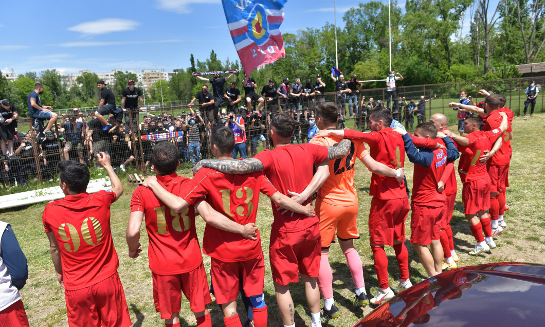 Steaua promovează în Liga 2 după ce învinge CS Afumați și în manșa retur a  barajului! Golul victoriei, adus din penalty de Emilian Pacionel