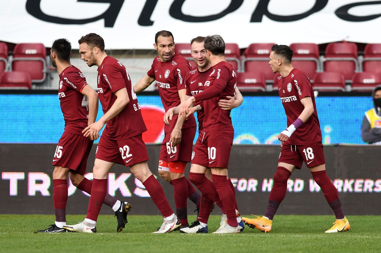 CFR Cluj, vechea și nouă campioană a României: al patrulea titlu consecutiv! Performanțe impresionante ale ardelenilor