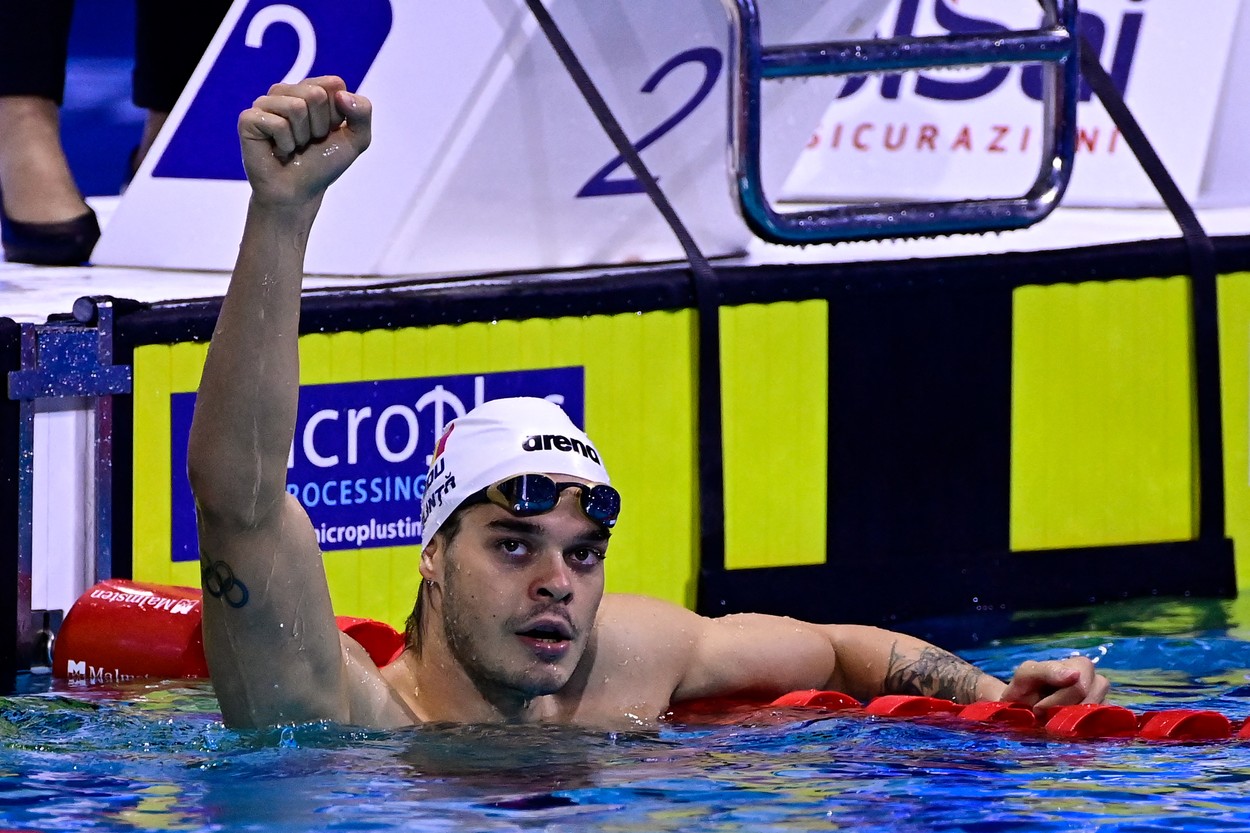 Robert Glință, în finala probei de 50 de metri spate de la Campionatele Europene din Kazan!