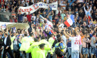 Stadionul din Galați, în 2011, după ce Oțelul a câștigat titlul / Foto: Sport Pictures