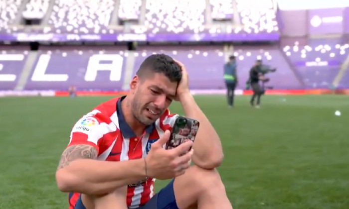 Luis Suarez, atacantul lui Atletico Madrid / Foto: Captură Twitter@LaLiga