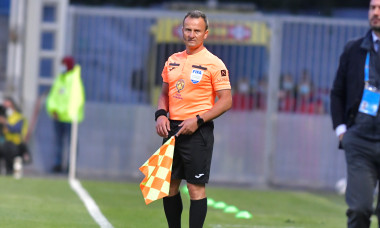 Octavian Șovre, în timpul meciului Astra Giurgiu - Universitatea Craiova / Foto: Sport Pictures