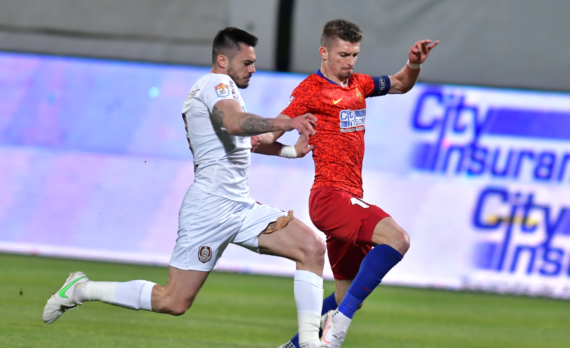 Cel mai bine cotați fotbaliști din Liga 1: doar jucători de la FCSB pe podium