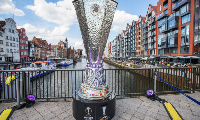 Poland: Soccer Europa League final in Gdansk