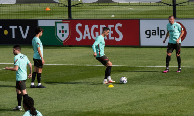 First training session of the Portugal football team ahead of Euro 2020 in Oeiras, Portugal - 27 May 2021