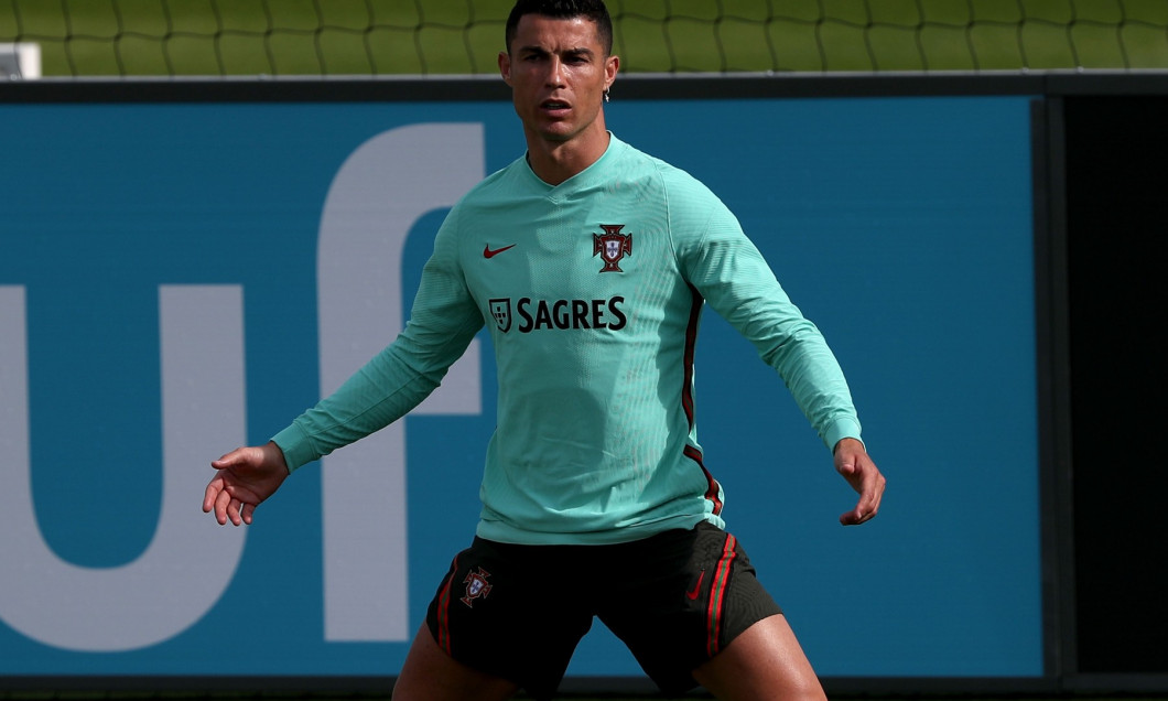 Portugal's football team training session ahead of the Euro 2020, Lisbon - 27 May 2021