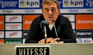 Netherlands: training before Vitesse - Viitorul, press conference, training