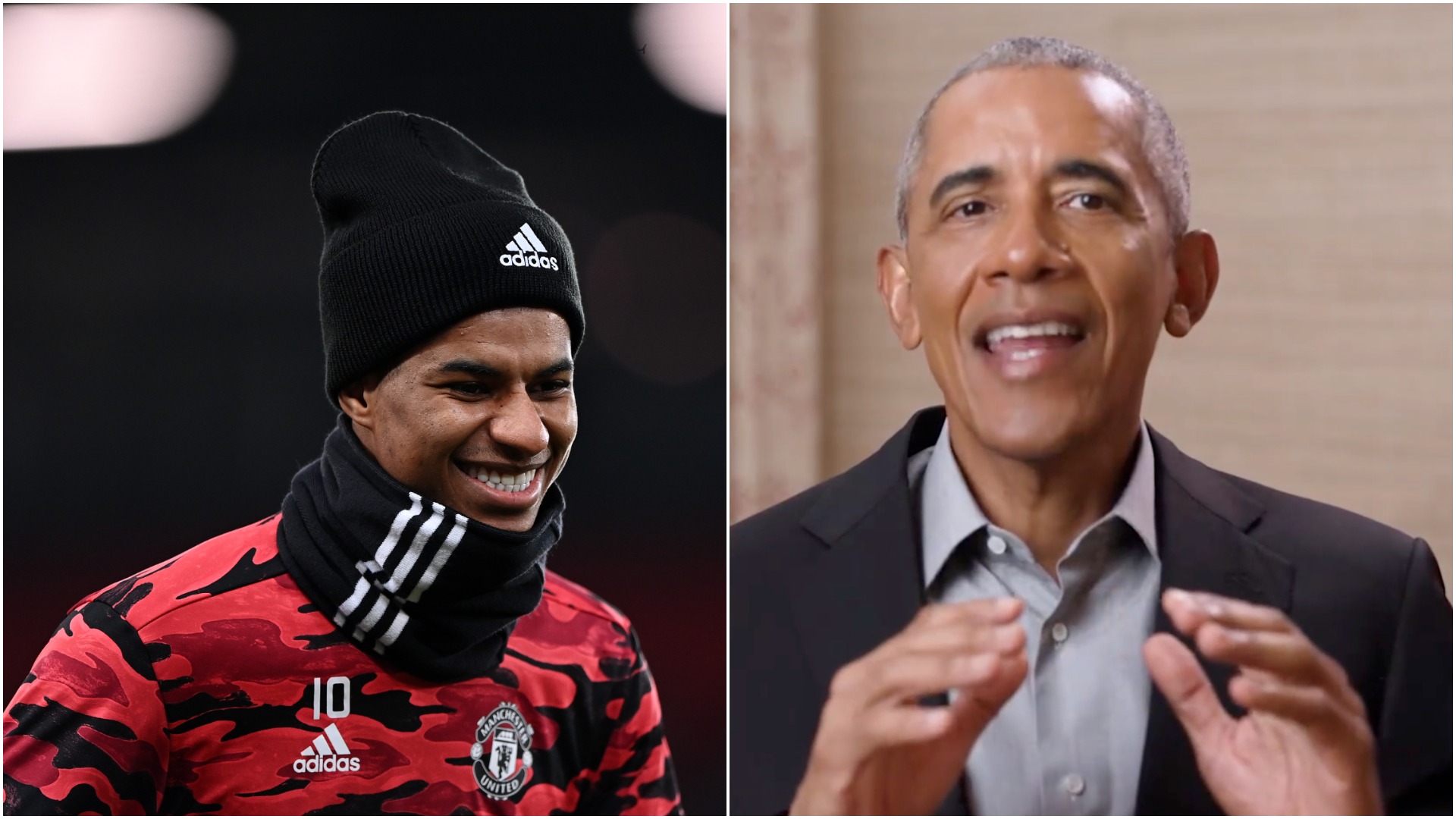 Marcus Rashford, numit cavaler al Imperiului Britanic, a fost felicitat de Barack Obama: E mult în fața mea