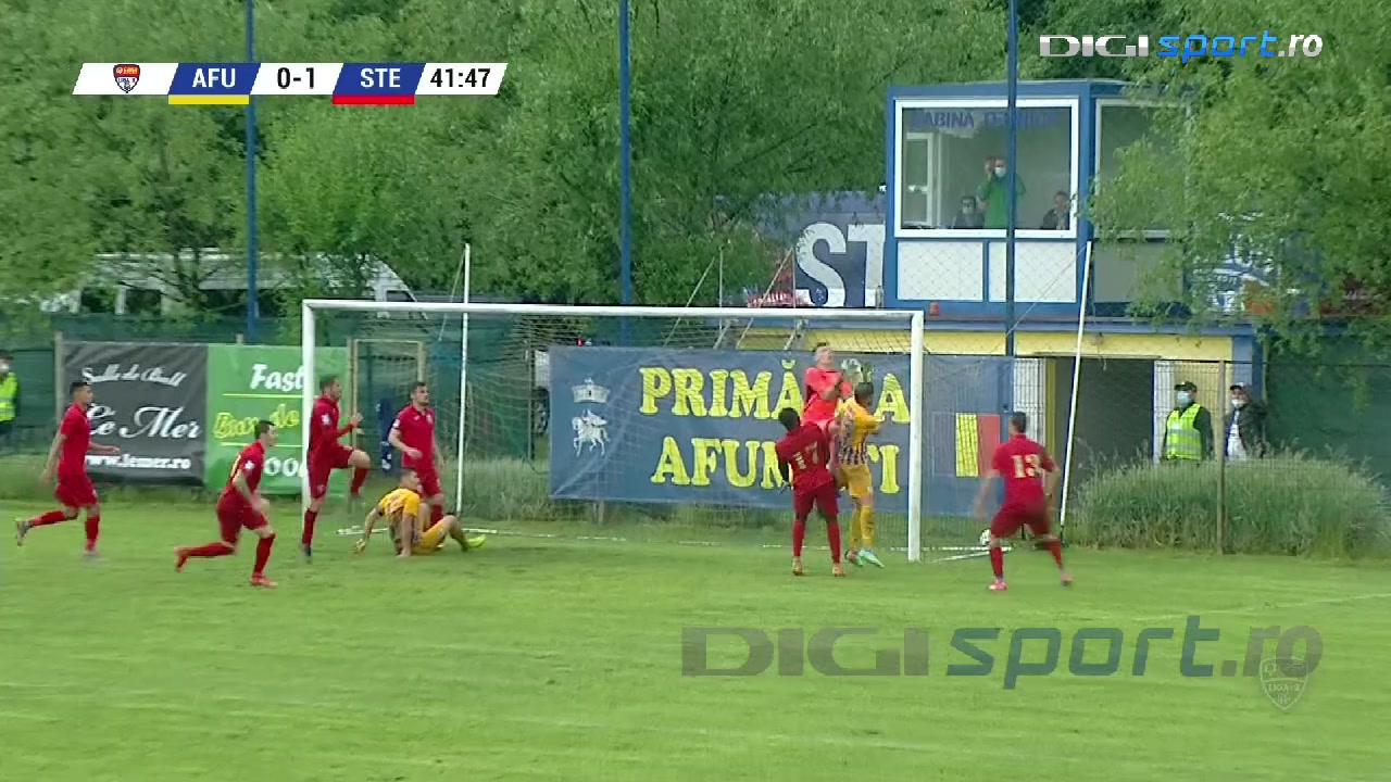 Steaua București - CS Afumați, 2-0(2-0) - Steaua e cu un picior și jumătate  în Liga 2 - Steaua Liberă