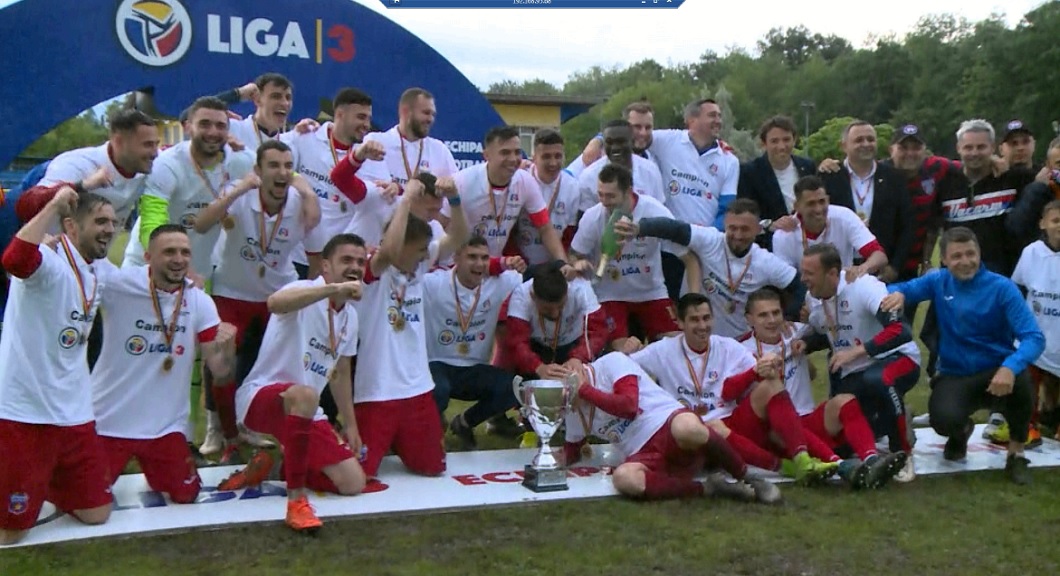 ”A fost penalty? E sărbătoare în Ghencea!”. Cum au petrecut cei de la CSA Steaua promovarea în Liga 2