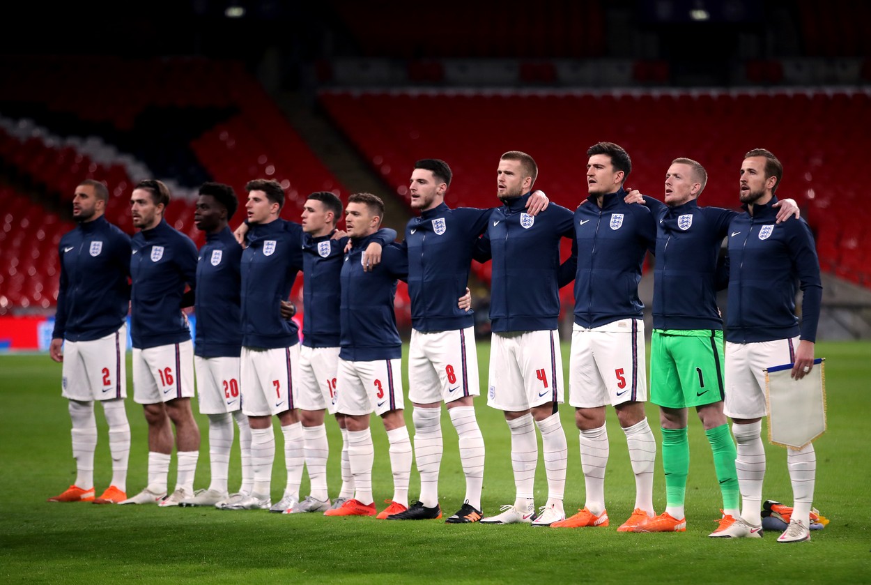 Anglia a anunțat lotul pentru EURO 2020! Southgate a ales patru fundași dreapta și a lăsat 7 jucători acasă
