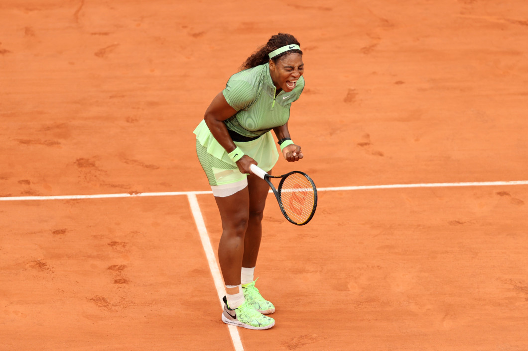 Serena Williams, în meciul cu Mihaela Buzărnescu / Foto: Getty Images