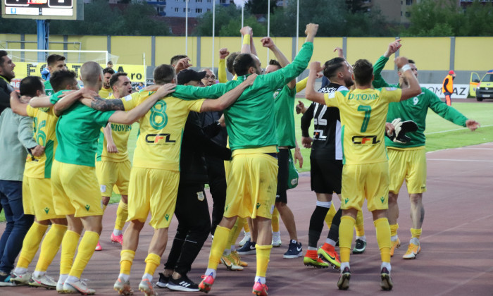 FOTBAL:FC HERMANNSTADT-CS MIOVENI, BARAJ LIGA 1 CASA PARIURILOR (02.05.2021)