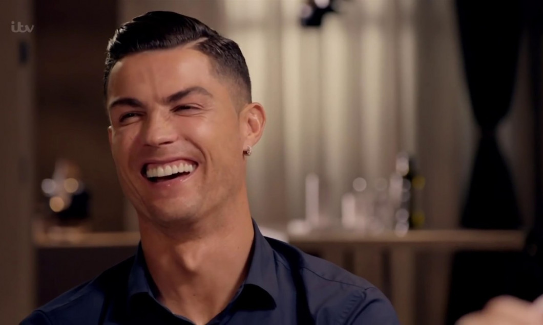 Cristiano Ronaldo was reduced to tears during an interview with Piers Morgan