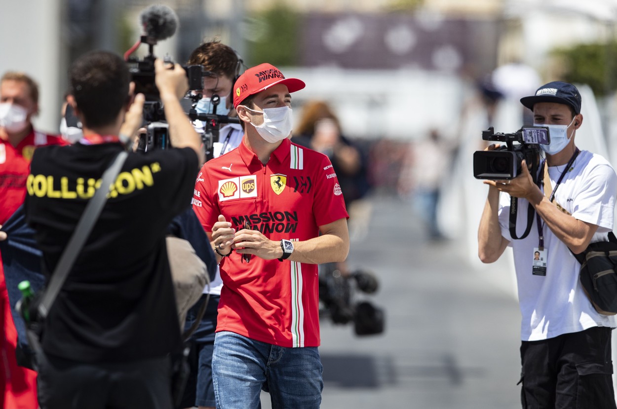 Marele Premiu al Azerbaidjanului, ACUM, la Digi Sport 1. Charles Leclerc pleacă din pole positon