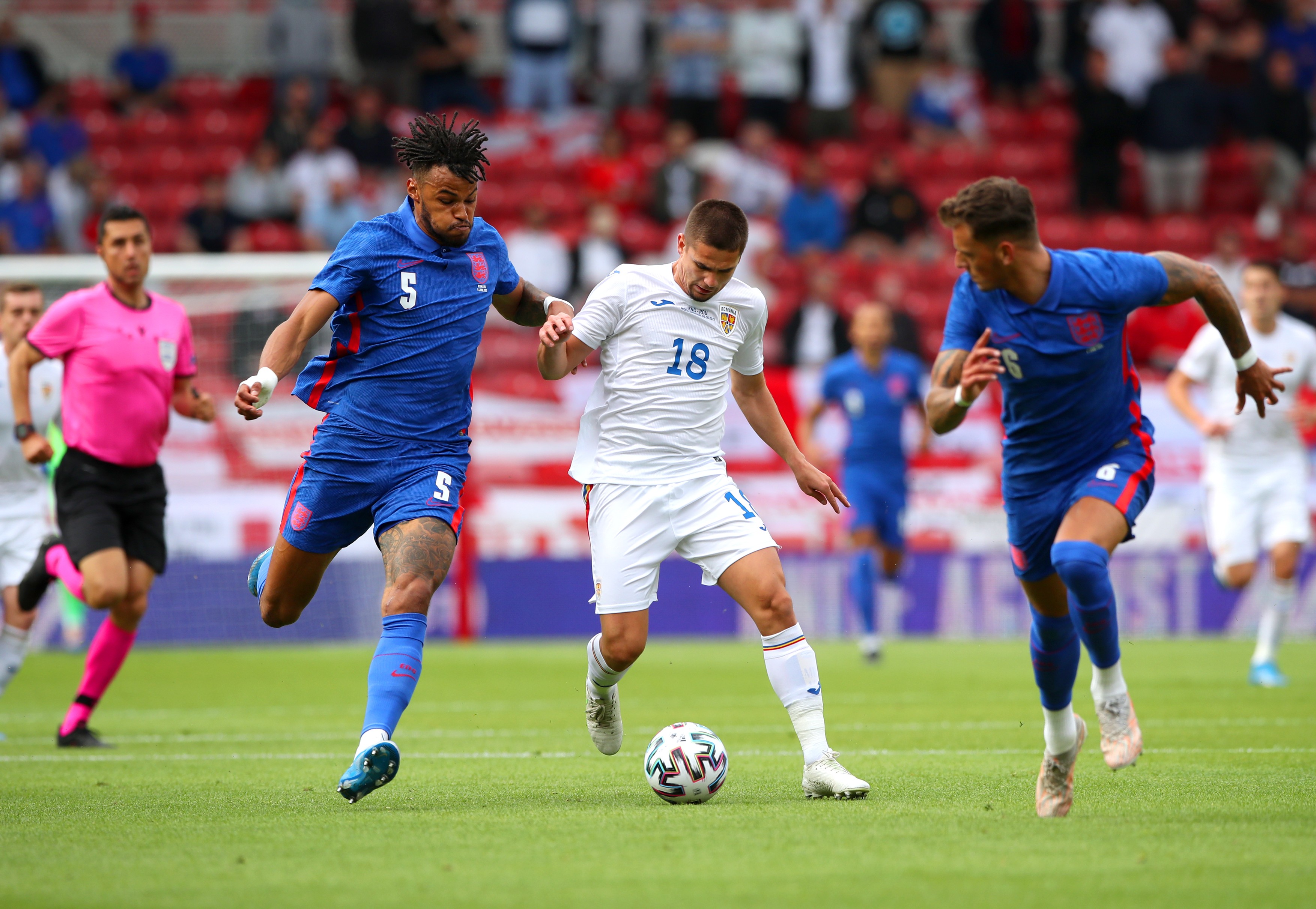 Anglia - România 0-0, ACUM. Britanicii, două șuturi în bară! Șansă mare ratată de Deian Sorescu