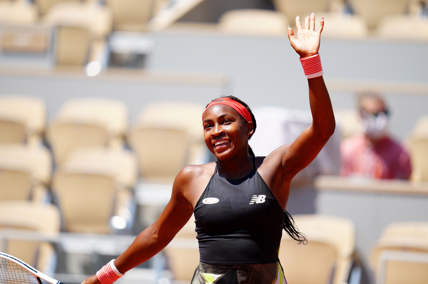 Ce performanță! La doar 17 ani, Coco Gauff a pătruns, în premieră, în sferturile turneului de la Roland Garros