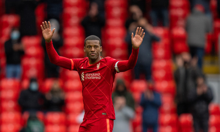 Georginio Wijnaldum, în tricoul lui Liverpool / Foto: Profimedia