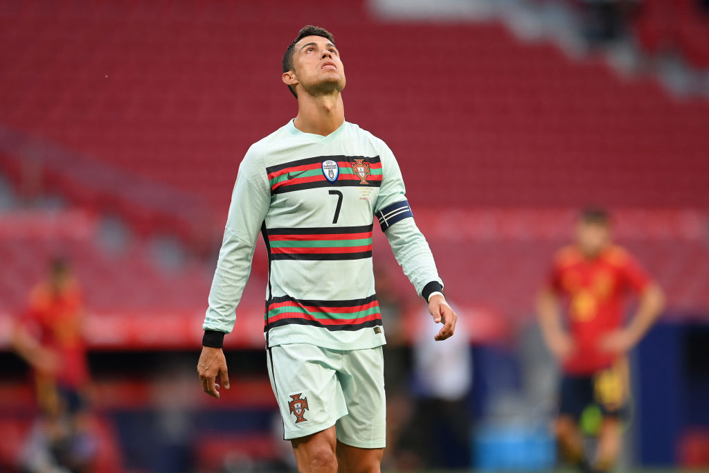 ”Cea mai proastă execuție din carieră?!” Cristiano  Ronaldo, ironizat după o lovitură liberă la amicalul Portugaliei