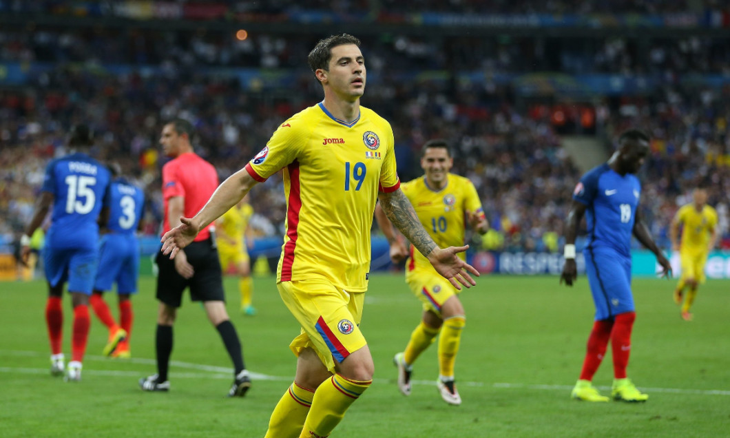 Bogdan Stancu, după golul marcat în Franța - România de la Euro 2016 / Foto: Profimedia