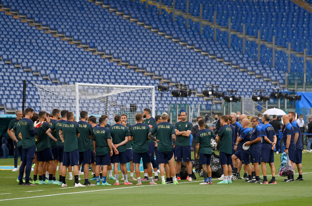 Italy Training Session and Press Conference - UEFA Euro 2020: Group A