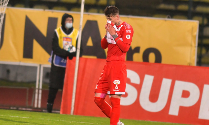 Alexandru Albu, în tricoul echipei UTA Arad / Foto: Sport Pictures