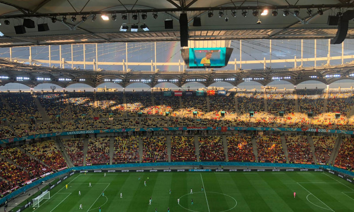 Arena Națională, la Austria - Macedonia de Nord / Foto: Digi Sport