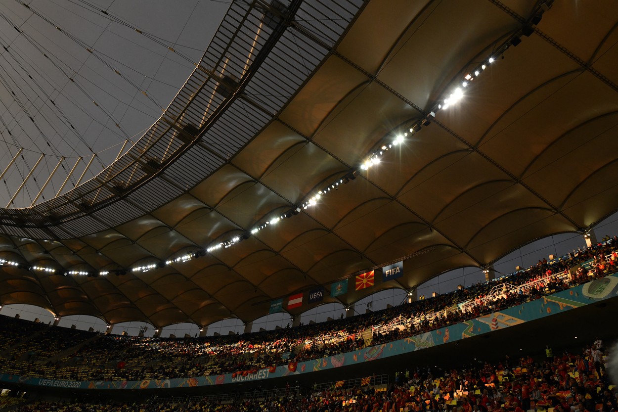 Eduard Novak: Pe stadion parcă eram în altă ţară! Imaginile surprinse pe Arena Națională, la EURO 2020