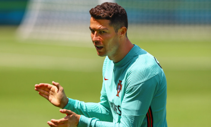 Cristiano Ronaldo, la antrenamentele Portugaliei / Foto: Profimedia
