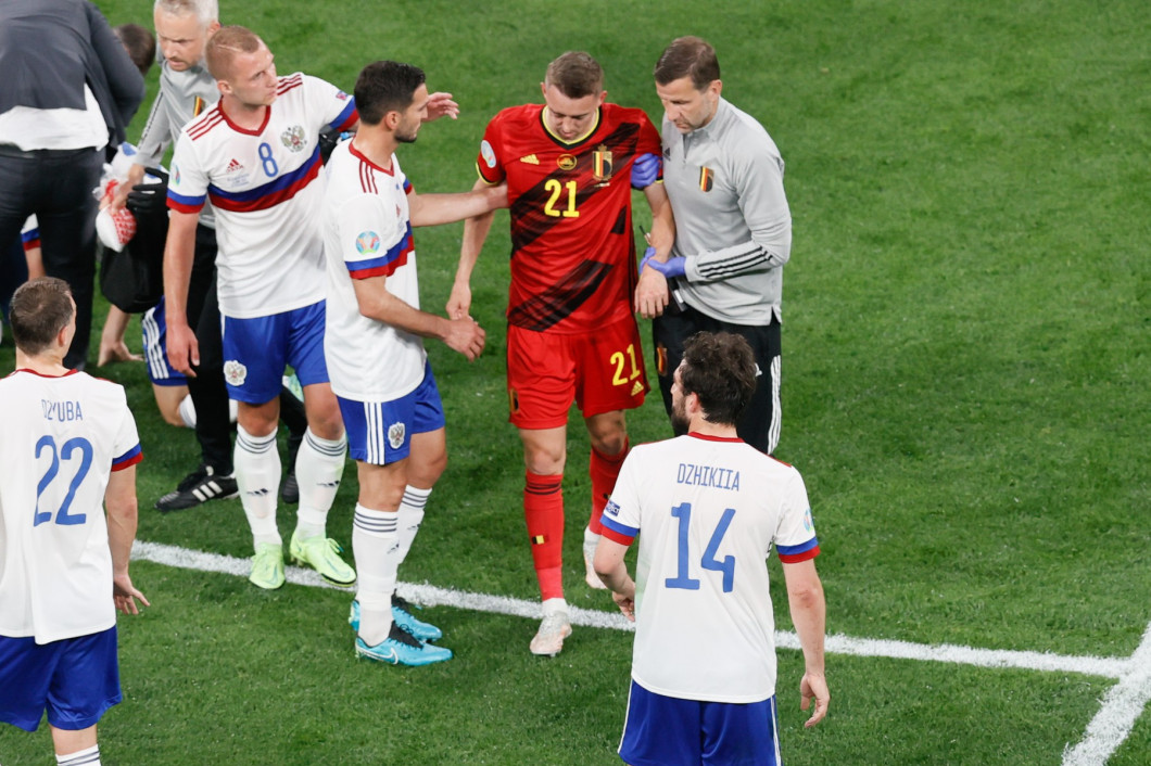 RUSSIA: EURO2020 D1 GROUP B RUSSIA VS BELGIUM