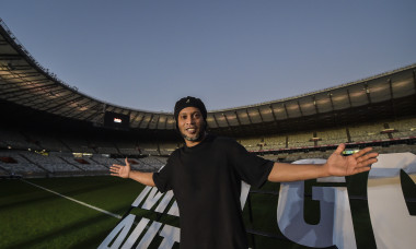 Ronaldinho Gaucho Visits Mineirao Stadium After Being Released from Prison in Paraguay Amidst the Coronavirus (COVID - 19) Pandemic