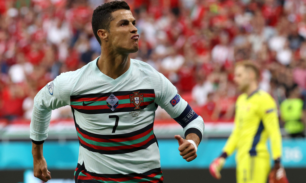 Cristiano Ronaldo, în Ungaria - Portugalia de la EURO 2020 / Foto: Getty Images