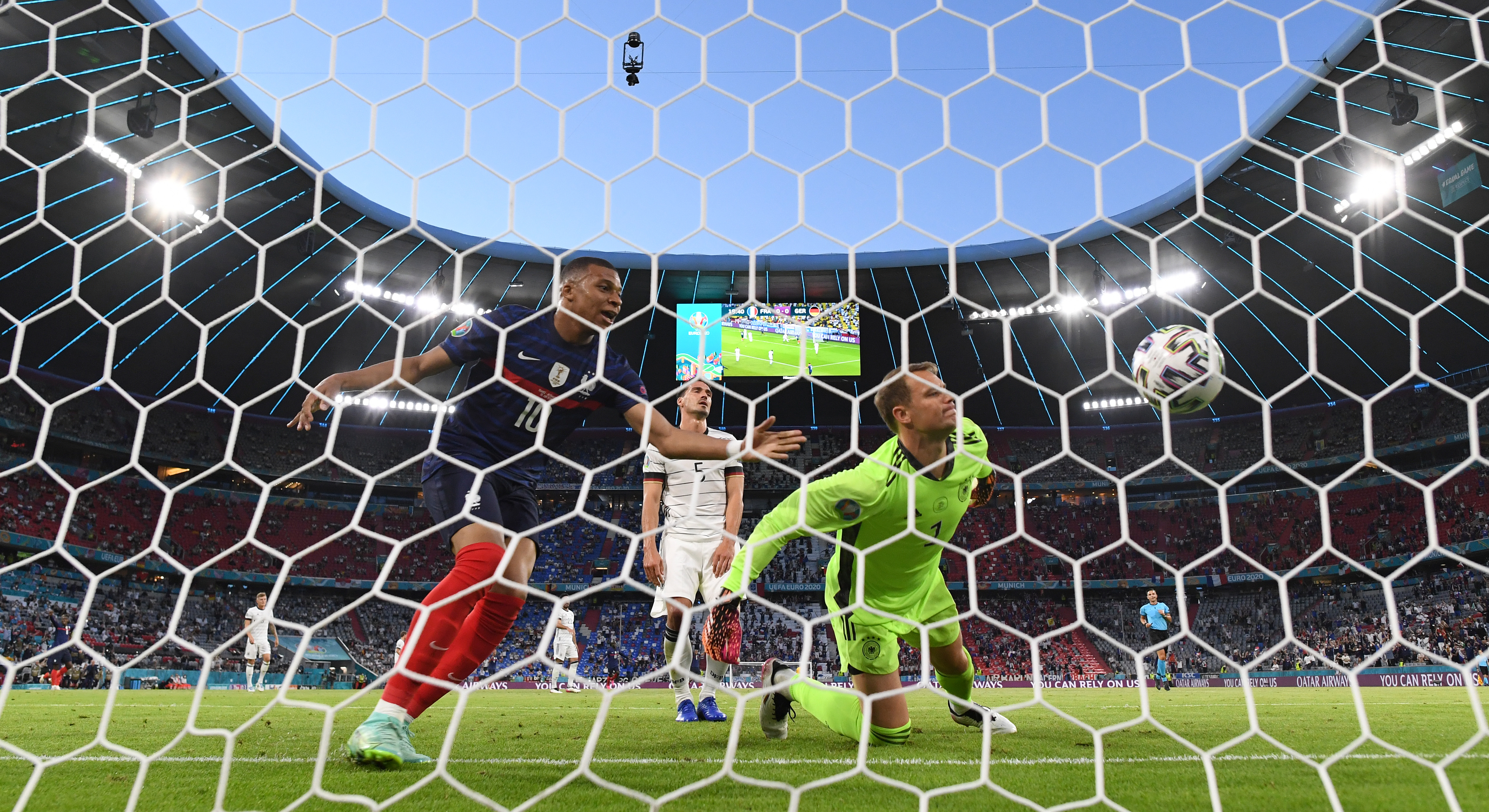 Franța - Germania 1-0, în derby-ul din grupele EURO 2020. Hummels, autogol. Francezii, bară și două goluri anulate