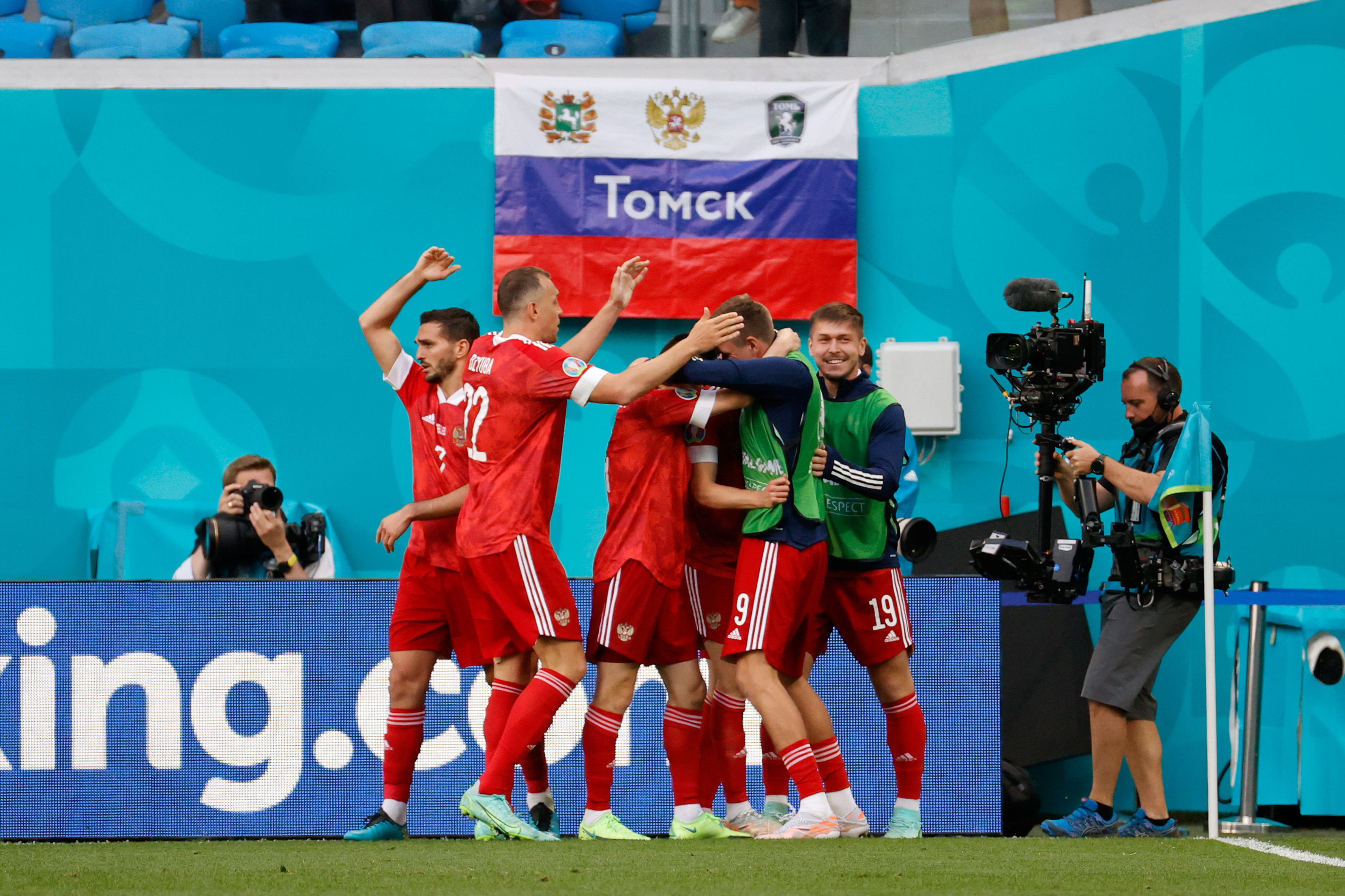 Finlanda - Rusia 0-1, la EURO 2020. Miranchuk și-a readus echipa în cărți. Scandinavii, gol anulat în minutul 4