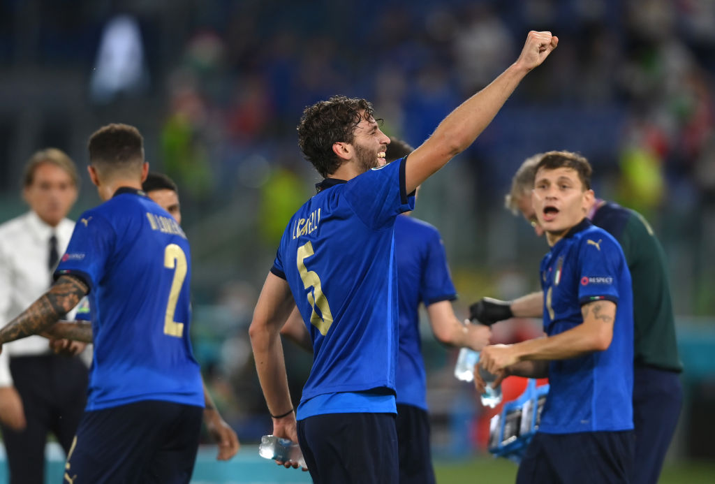Italia - Elveția 2-0, ACUM, în Grupa A de la EURO 2020. Locatelli, ”dublă pentru squadra azzurra!