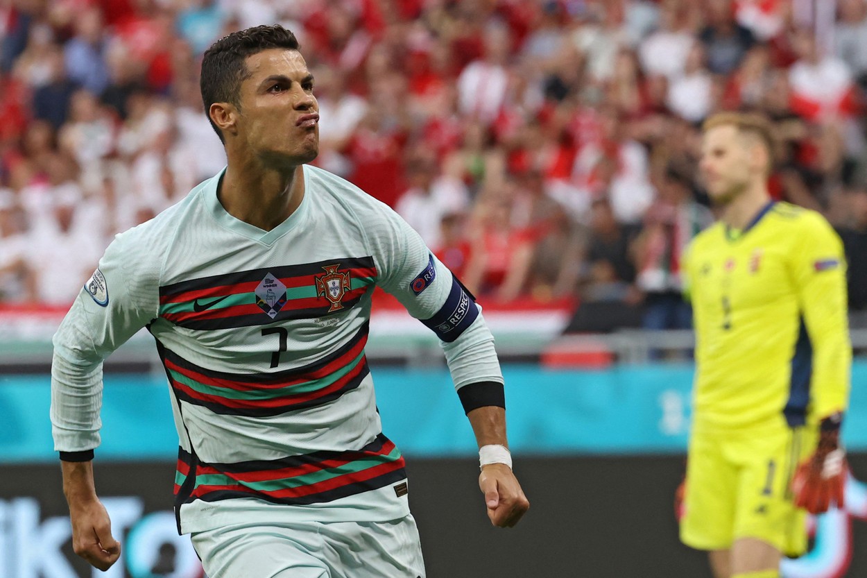 Ce a postat Cristiano Ronaldo după ce a reuşit o dublă pentru Portugalia în victoria cu Ungaria