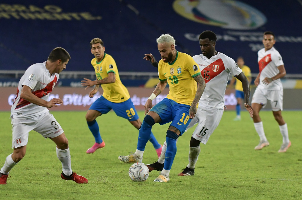 Brazil v Peru, Copa America, Football, Estadio Nilton Santos, Rio de Janeiro, Brazil - 17 Jun 2021