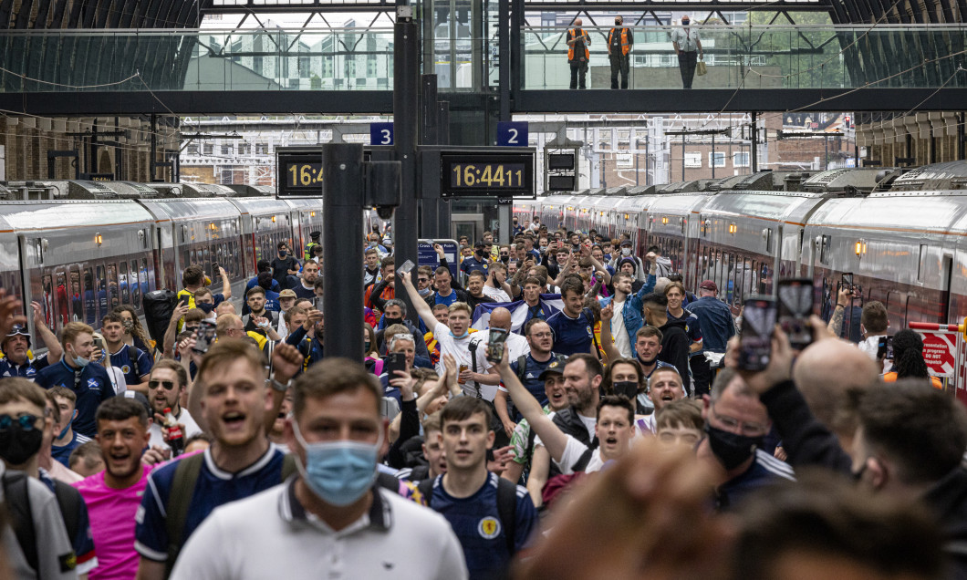 Suporterii scoțieni, la Londra / Foto: Getty Images