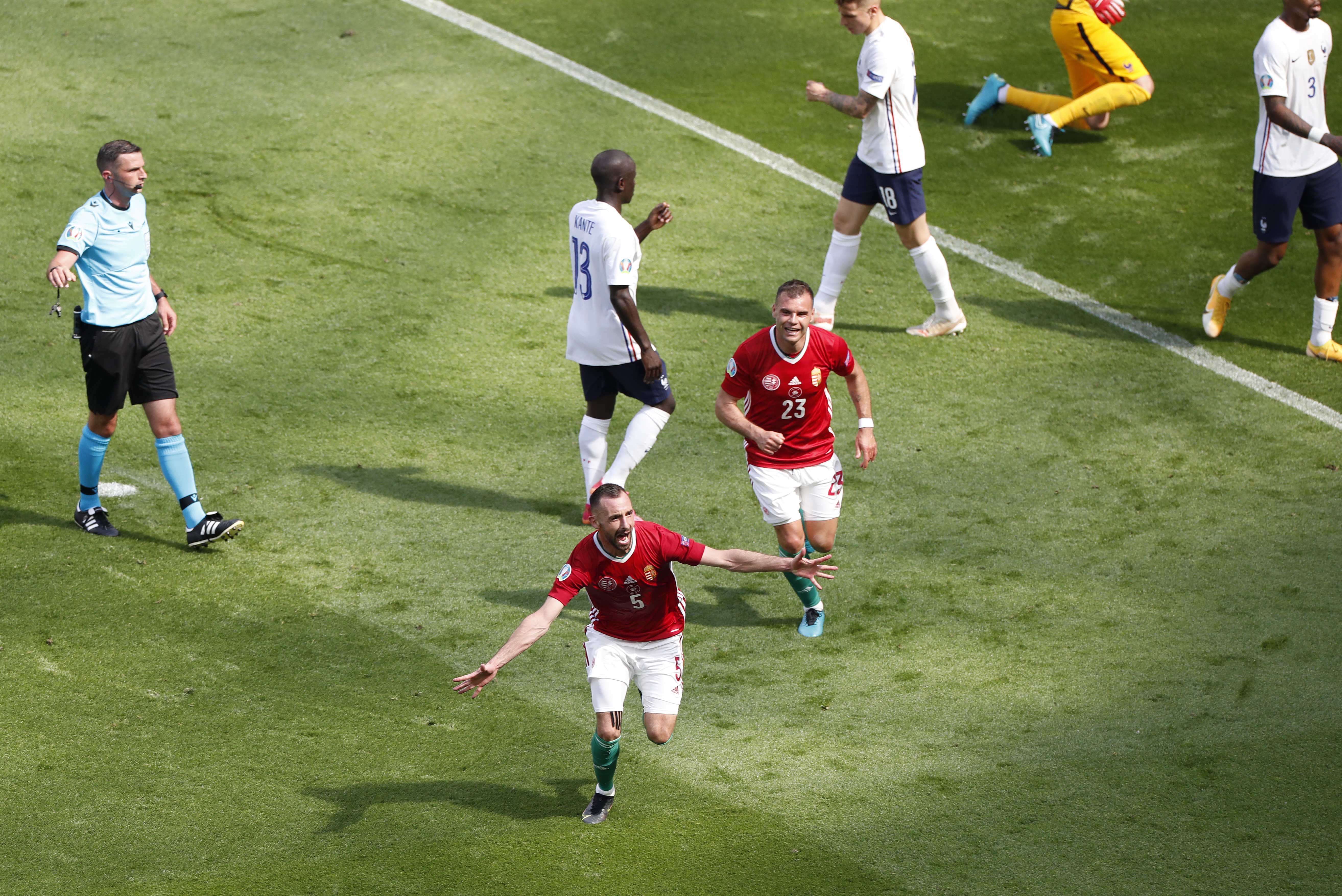 EURO 2020 | Ungaria - Franța 1-0, ACUM, în grupa F. Maghiarii deschid scorul în prelungirile primei reprize