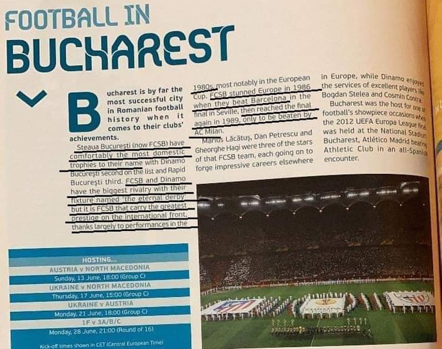EURO 2020 | UEFA consideră că FCSB este Steaua! ”A uimit Europa în 1986!”. Cine sunt fotbaliștii care au impresionat