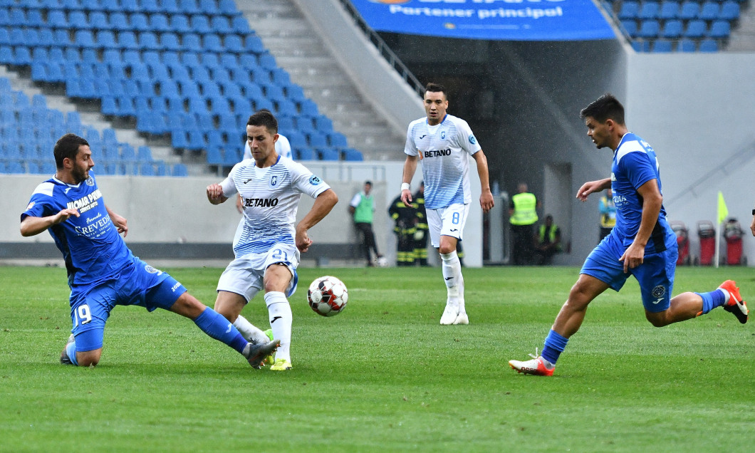 FOTBAL:UNIVERSITATEA CRAIOVA-ACADEMICA CLINCENI, LIGA 1 CASA PARIURILOR (14.07.2019)