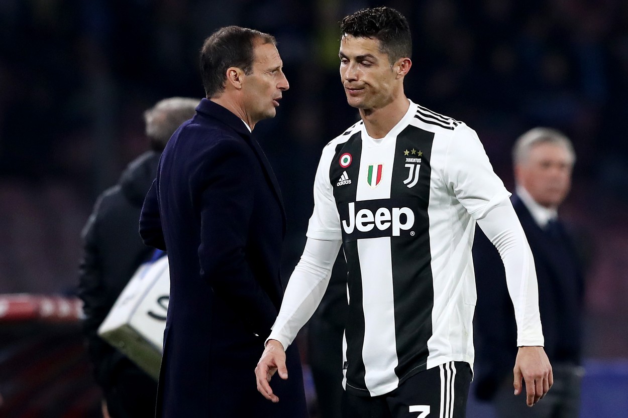 Cristiano Ronaldo, mazilit chiar de Allegri? Nici vestiarul nu-l mai vrea. Pe cine vede antrenorul pionul principal?