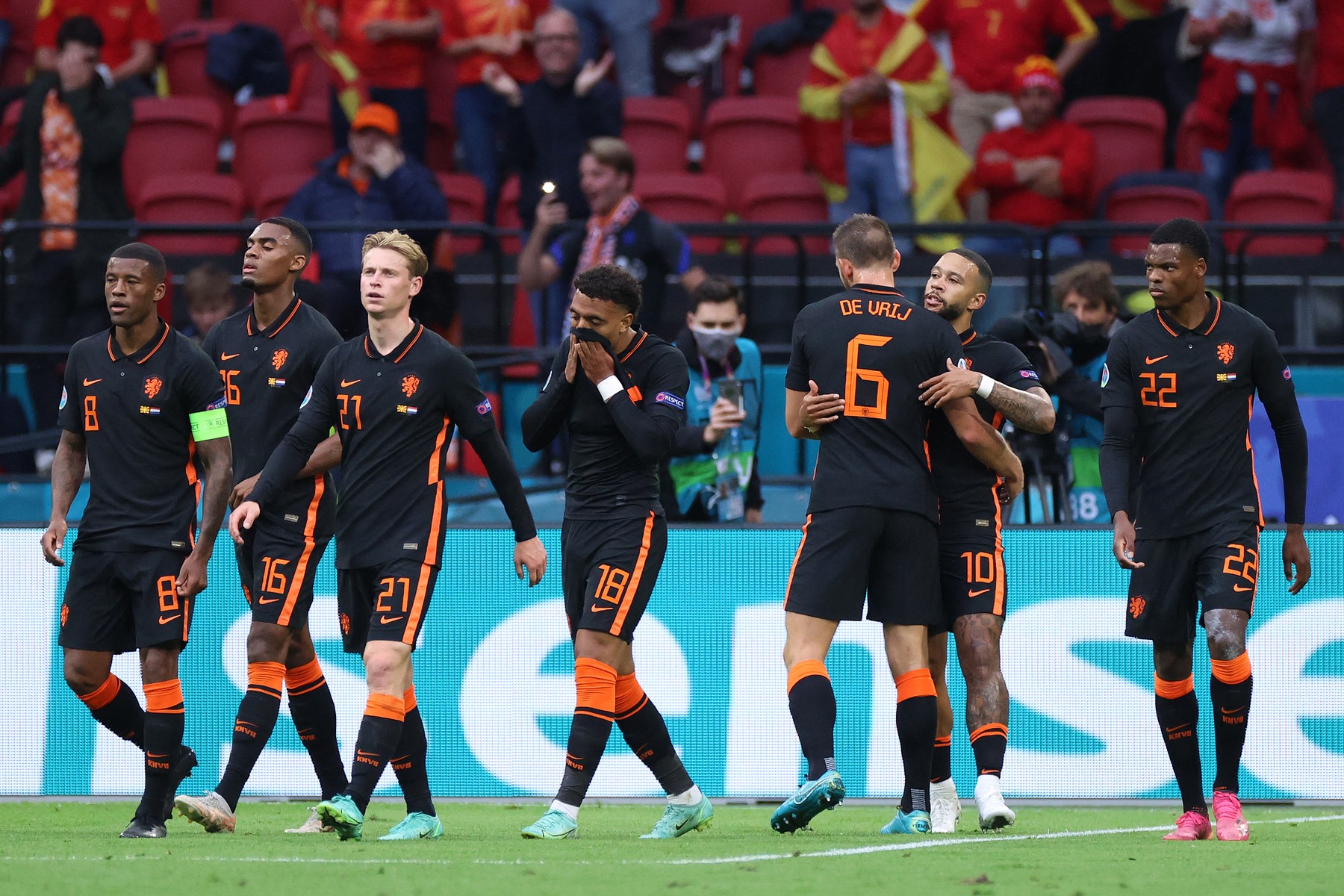 Macedonia de Nord - Olanda 0-1, în grupa C de la EURO 2020. Portocala Mecanică deschide scorul prin Memphis Depay