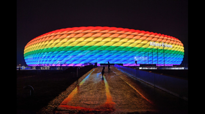 Allianz Arena, unul dintre stadioanele care găzduiesc partidele de la EURO 2020 / Foto: Profimedia